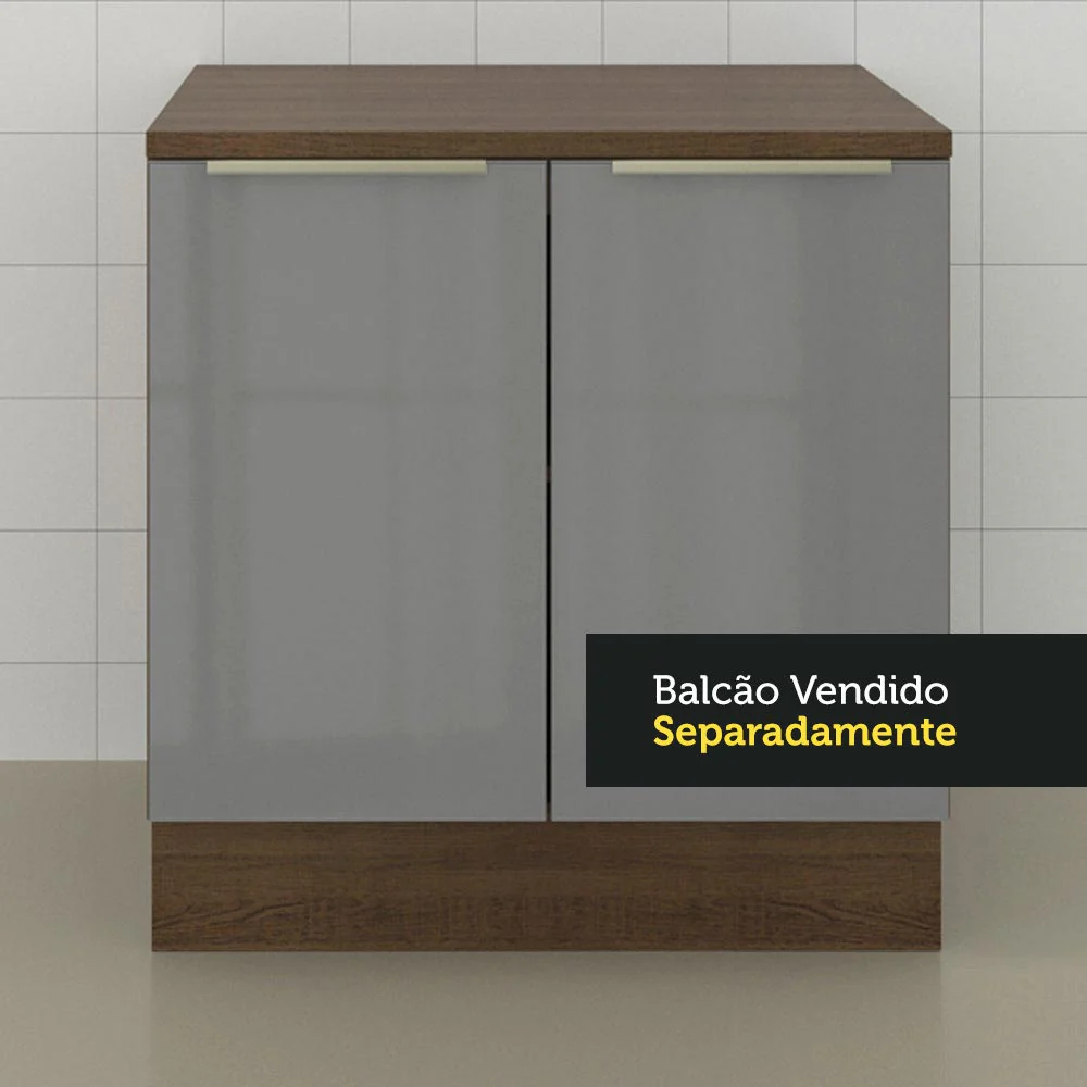 Tampo para Balcão de 80 x 60 cm para Cozinhas Madesa Glamy, Lux e Stella Rustic - Image 3