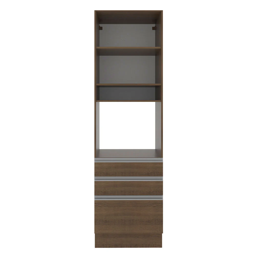 Torre Quente Madesa Glamy 60 cm 1 Porta 3 Gavetas Rustic - Image 11