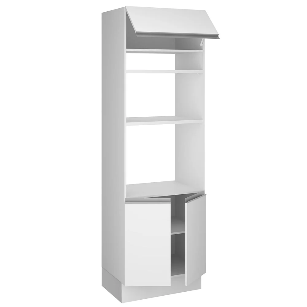 Torre Quente Madesa Glamy 70 x 60 cm 3 Portas Branco - Image 4