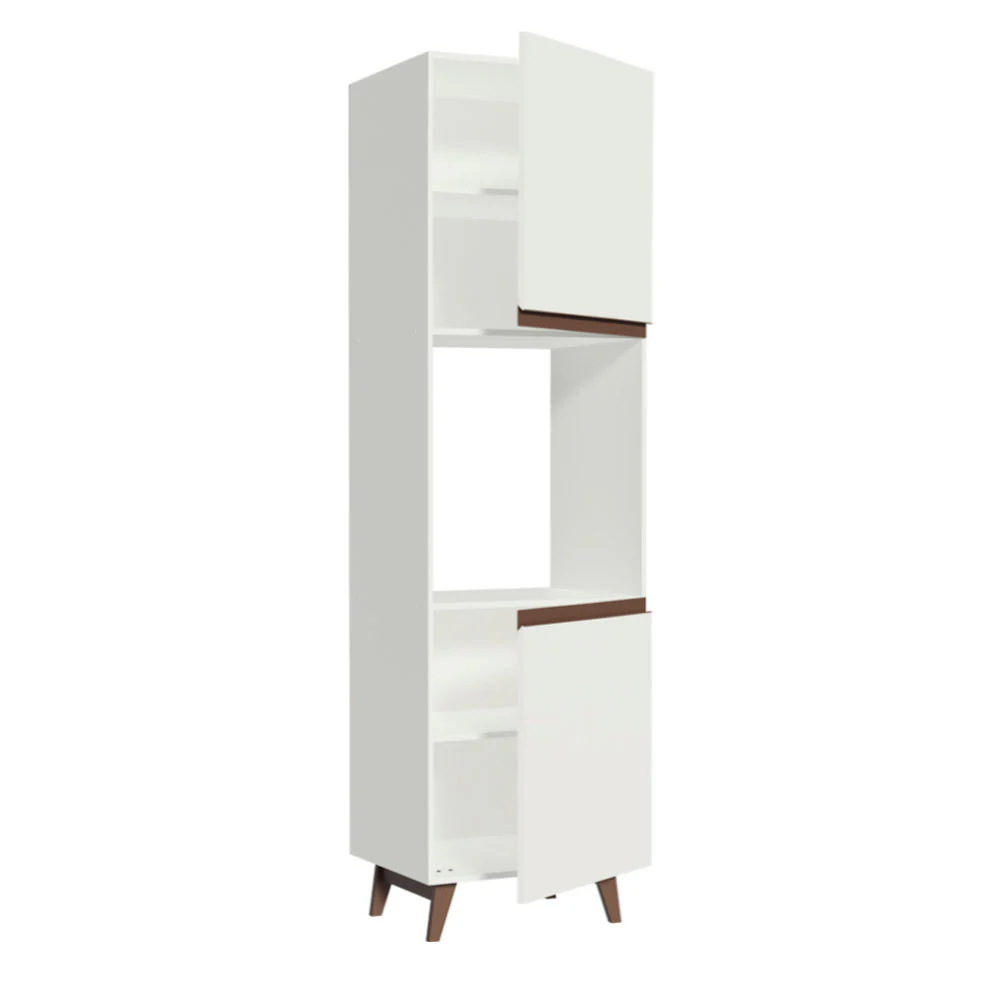 Torre Quente Madesa Reims 60 cm 2 Portas Branco - Image 3
