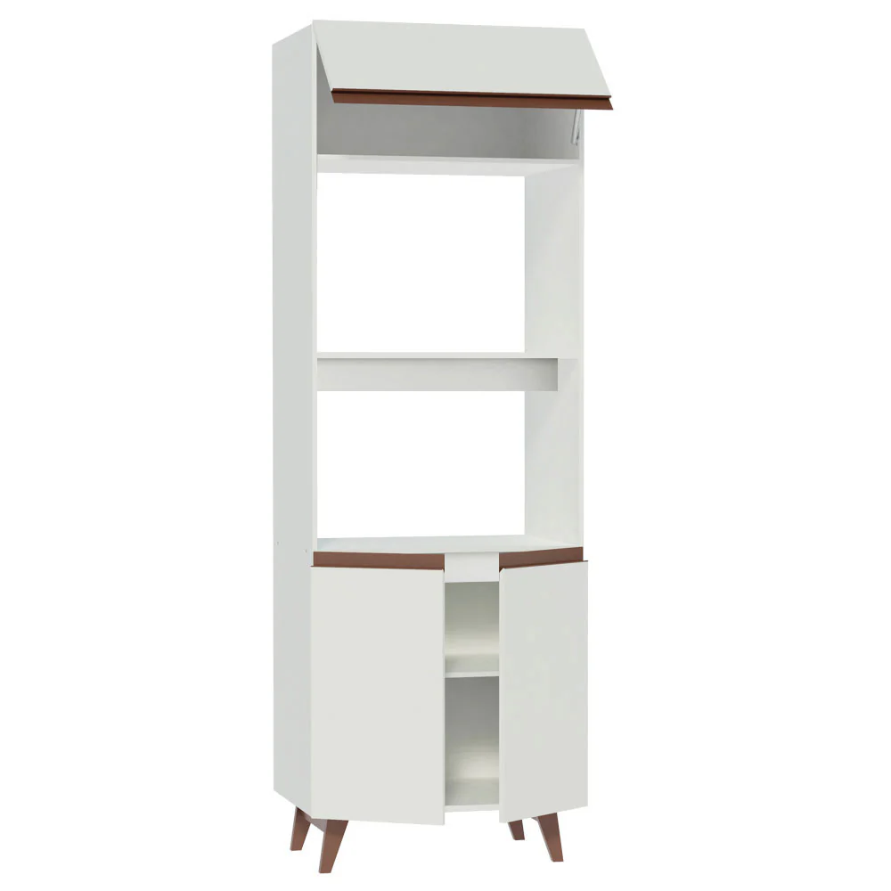 Torre Quente Madesa Reims 70 cm 3 Portas Branco - Image 3