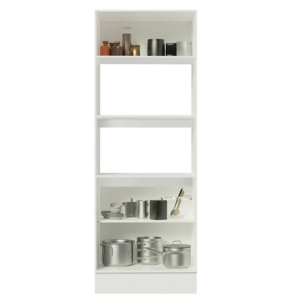 Torre Quente Para 2 Fornos 100% MDF Branco Smart Madesa - Image 3