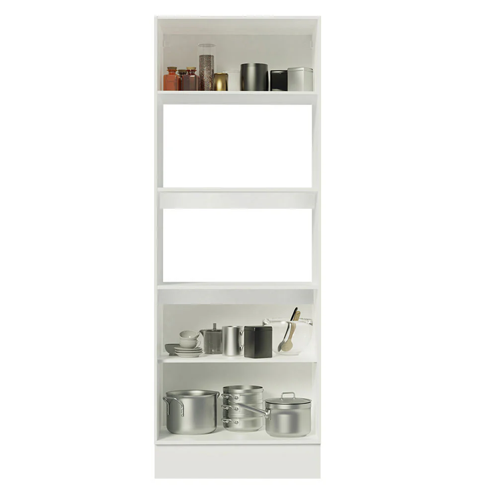Torre Quente Madesa Smart 2 Portas e 1 Suspensa Branco/Rustic - Image 3