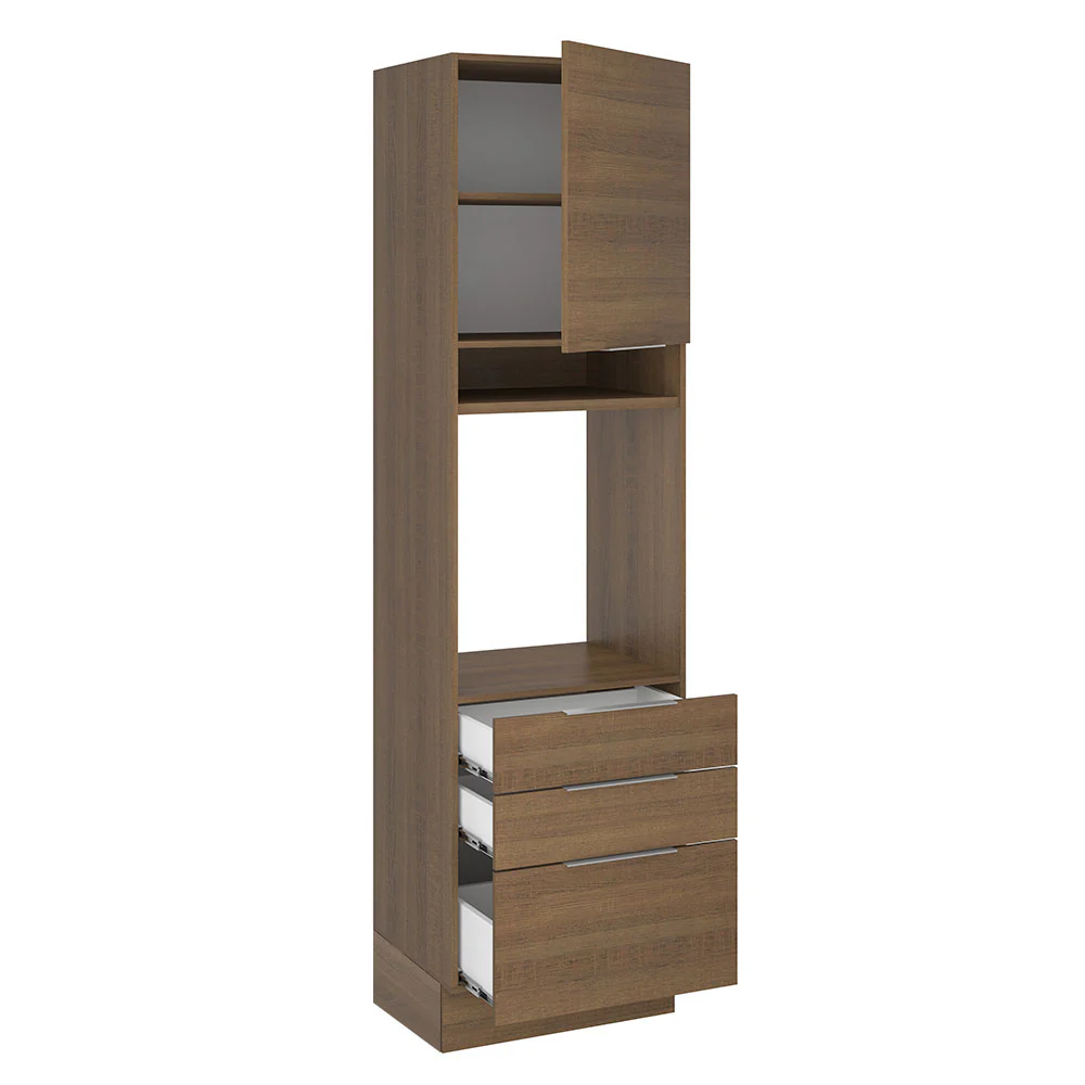 Torre Quente Madesa Stella 60 x 60 cm 1 Porta 3 Gavetas Rustic - Image 4