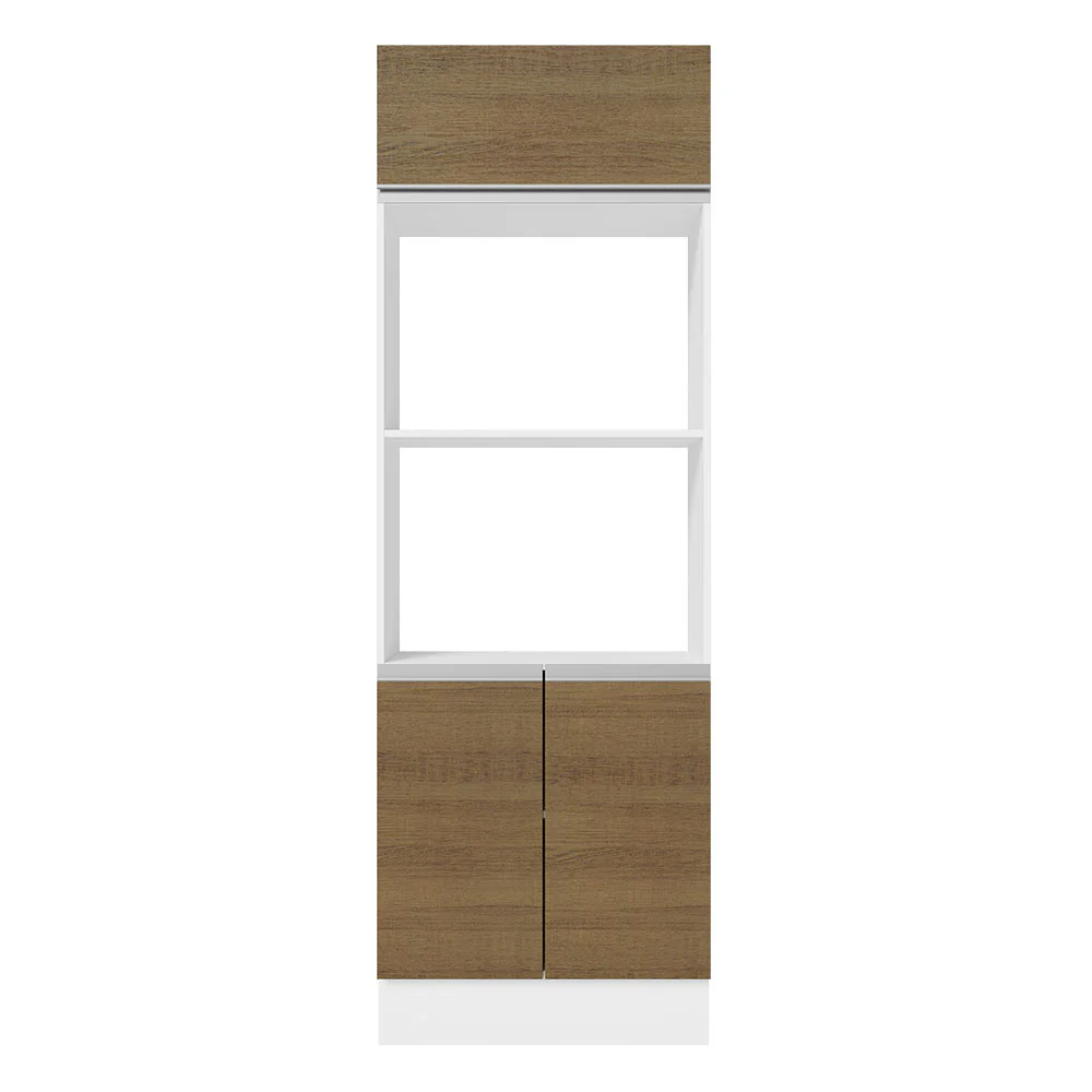 Torre Quente Para 2 Fornos Madesa Acordes 100% MDF Branco/Rustic - Image 6